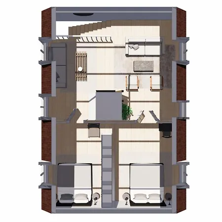 Modern 3br Duplex In Nyhavn W Private Balcony * Копенгаген