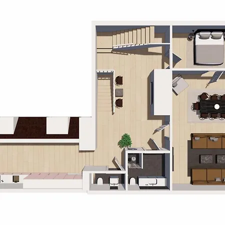 Modern 3br Duplex In Nyhavn W Private Balcony شقة