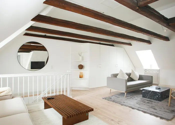 公寓 Modern 3br Duplex In Nyhavn W Private Balcony *