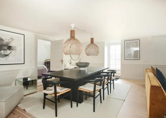 Modern 3br Duplex In Nyhavn W Private Balcony 哥本哈根