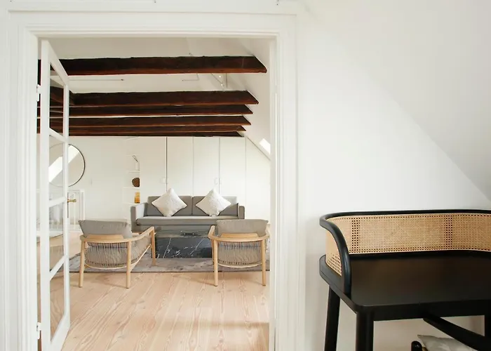 公寓 Modern 3br Duplex In Nyhavn W Private Balcony *